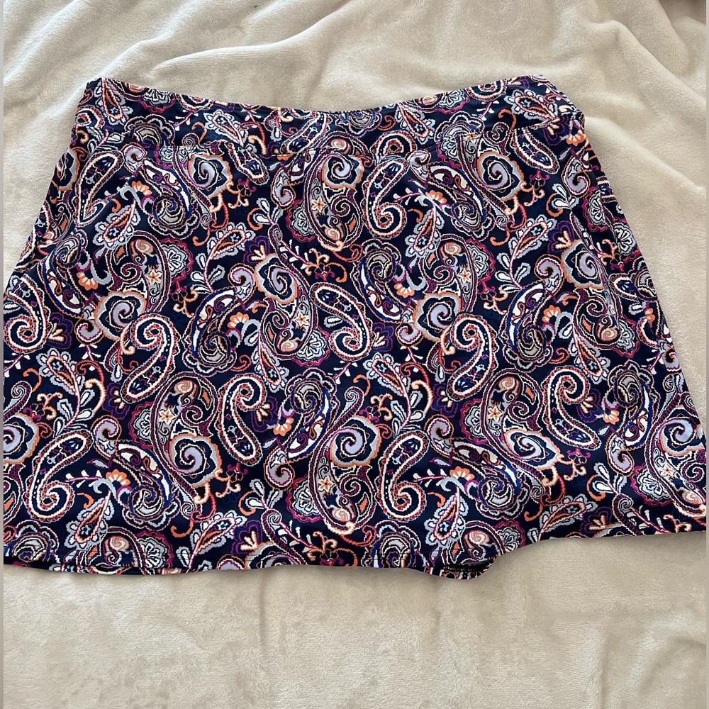 Women's Tummy Control Swim Skirt Swim Bottoms, Size 14Tall, NWT